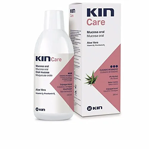 Kin Care Mundspülung 250ml – Frischer Atem für jeden Tag - Mundspülung für frischen Atem und ein angenehmes Mundgefühl. Ideal für die tägliche Mundpflege. Mit geprüfter Qualität aus Spanien.
