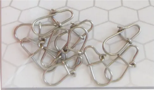 Predax Oval Egg Snap - 10 Snaps , Größe/Tragkraft:Gr. M / 11.5kg