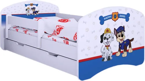 Happy Babies Kinderbett mit Rausfallschutz 140x70