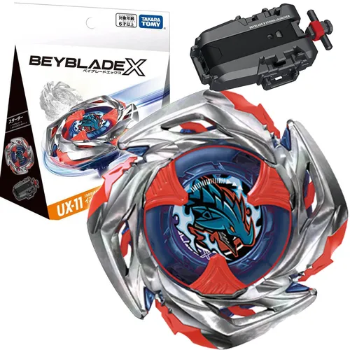 Takara Tomy Beyblade X Starter Set UX-11 Impact Drake - Beyblade Starter Set für Kinder ab 6 Jahren, inklusive neuestem Modell UX-11 für spannende Duelle und strategisches Gameplay.