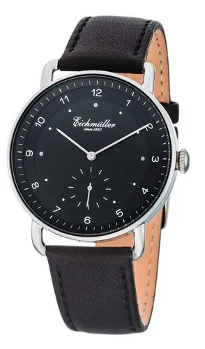 Produktbild Eichmüller Quarzuhr 3035-02 – Elegante Herrenuhr mit Lederband