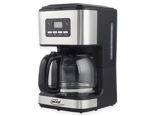 ELTA Kaffeemaschine KME-900.15TS - Silver Line, 1,5 L, 900 W - Kaffeemaschinen für perfekten Kaffeegenuss, mit 1,5 L Kapazität und schneller Brühleistung von 900 W für köstlichen Kaffee in kürzester Zeit.