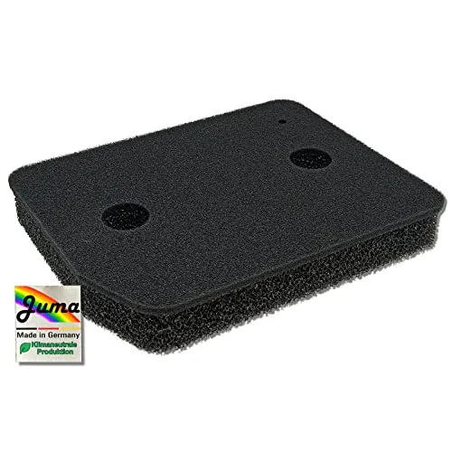 JUMA-Filter für Miele Schwammfilter 9164761 Fein/Grob 207 x 157 x 30mm Wärmepumpentrockner Filter Trockner Kondenstrockner Filterschaum Schaumstoff Sockelfilter Sponge Filtermatte Fusselfilter