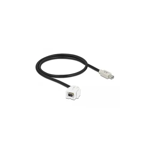 - Keystone Modul mini DisplayPort Buchse 110° zu mini... 86860