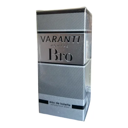 Varanti Hombre Bro Eau de Toilette 100mL - Langanhaltender Männerduft - Herren Duft, 100ml Zerstäuber Flacon für langanhaltenden Frischekick - ideal für den modernen Mann.