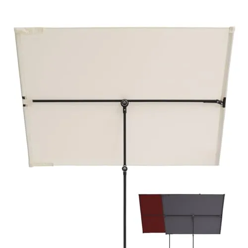 Doppler Active Balkonblende Black Edition 170x130cm – Flexibler Sichtschutz für Balkon & Terrasse - Hochwertige Balkonblende aus 100% Polyester, regenabweisend und waschbar. Mit Lichtschutzfaktor 50+ bietet sie optimalen Sonnenschutz. Einfach zu montieren und flexibel verstellbar für jeden Sonnenstand.