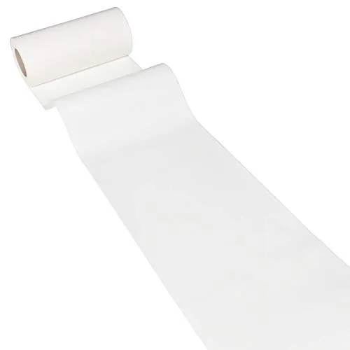 JUNOPAX Papier Tischläufer 50m x 0,20m weiß in weiß von JUNOPAX