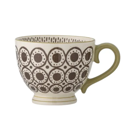 Bloomingville Maple Becher Braun Steingut 420 ml Kaffeetasse Teetasse