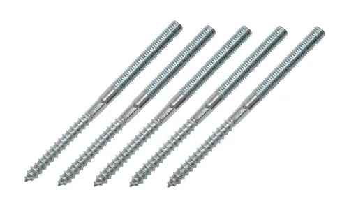 Stockschrauben Schrauben M4x40 Stahl verzinkt 5 Stück (0190)