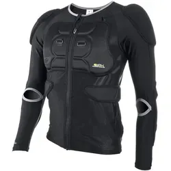 ONeal BP Protektorenjacke Level-1/2 - Schwarz - XL - Motorradjacke mit 4-Wege-Stretch-Mesh, IPX® Protektoren und Neck Brace-kompatiblem Design für höchsten Komfort und Sicherheit auf der Strecke.