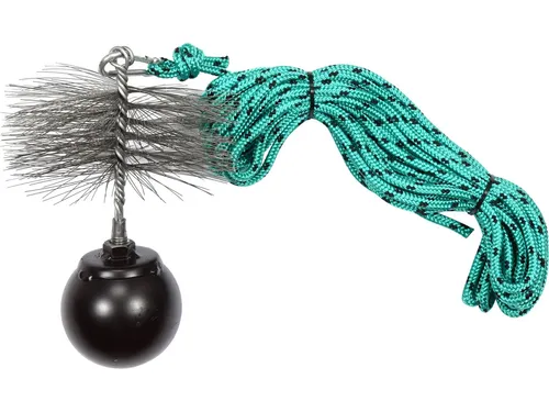 Kaminbesen SET 10m, 150mm, 1,3kg - Perfekt für Schornsteine - Effektive Reinigungsbürste für Kamin und Ofen. Mit 10m Länge und 150mm Durchmesser für gründliche Pflege und einfache Handhabung.