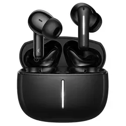 Hoco EQ34 Kabellose Bluetooth In-Ear Kopfhörer mit Ladecase Schwarz ANC ENC Stereo Sound & Mikrofon Headset - Schwarz