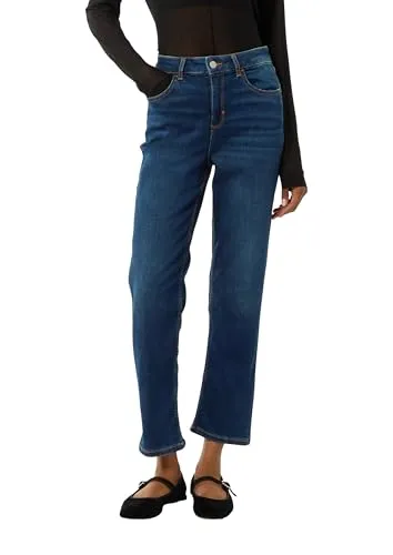 comma Jeans-Hose Relaxed Fit - Jeans in Relaxed Fit mit Mid Rise-Bundhöhe und Gürtelschlaufen, ideal für lässige Outfits und optimalen Tragekomfort.