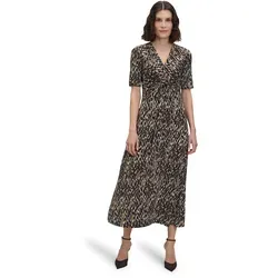 Maxikleid BETTY BARCLAY – Feminin und Figurnah - Damen Maxikleid in Dunkelblau und Braun, ideal für City und Reise. Angesagter Animal-Print und bequemer Schnitt für stilvolle Bewegungen im Alltag.