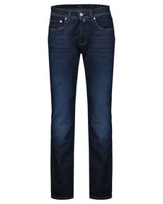 Pierre Cardin Herren 5-Pocket Lyon Tapered Jeans - Jeans aus Bio-Baumwolle für höchsten Tragekomfort, nachhaltige Produktion mit reduziertem Wasser- und Energieverbrauch.