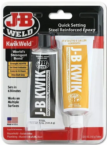 JB WELD 8271 KWIK WELD Schnell Härtende Industriegröße 10oz Pack POD Post