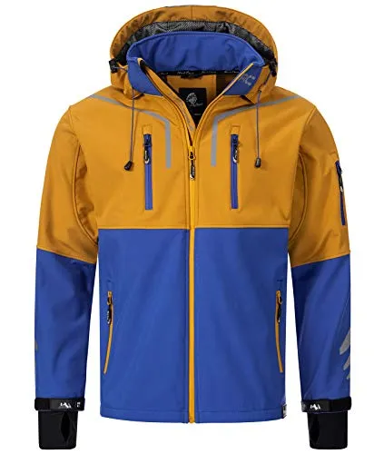 Rock Creek Softshelljacke Royalblau - Sportliche Softshelljacke von Rock Creek in Royalblau, ideal für wechselhaftes Wetter. Schützt zuverlässig vor Wind und Regen und ergänzt jedes lässige Outfit.
