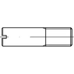 Schaftschraube Kegelkuppe M10 x 45mm - Eisenwaren: Hochwertige ISO 2342 Schaftschraube mit Kegelkuppe, ideal für präzise Anwendungen und langlebige Verbindungen.