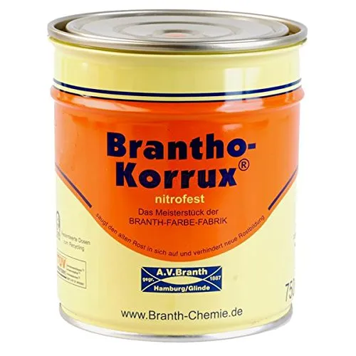 Brantho Korrux nitrofest 5 Liter 7016 Anthrazitgrau