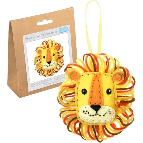 Trimits Filzdekorationsset, Löwe