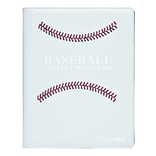 Ultra Pro White Stitched Baseball Premium PRO-Binder