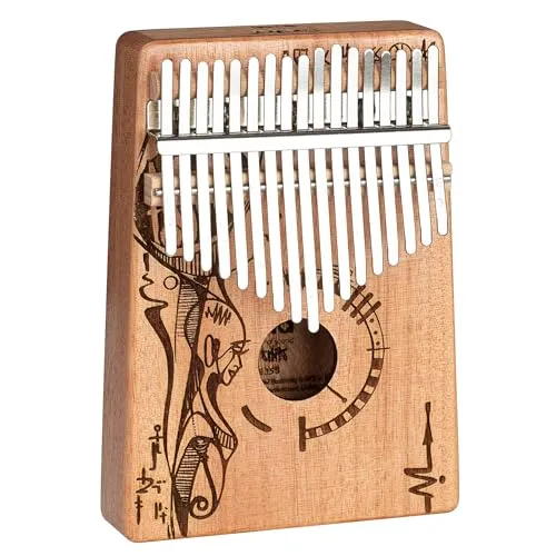 Sela SE 250 Kalimba 17 Peaceful Mind - Musikinstrument: Kalimba, ideal für Entspannung und Meditation, fördert innere Ruhe und Kreativität.