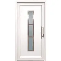 Produktbild Kunststoff-Haustür 110 cm x 210 cm K014 Anschlag Rechts Weiß
