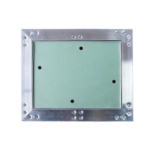 Melko Revisionsklappe Revisionsklappe Revisionstür Wartungsklappe Gipskarton Aluminium (Stück), Feuchtraumgeeignet - Witterungsbeständig