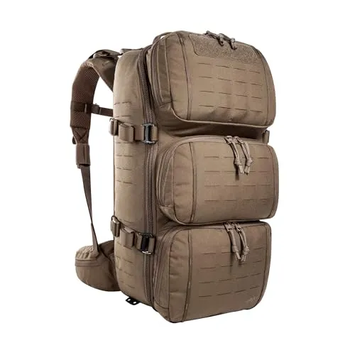 Tasmanian Tiger TT Modular Combat Pack 24 SL coyote brown - Kamerataschen mit variablen Tragesystem für hohen Tragekomfort und flexible Anpassung, ideal für militärische Einsätze oder taktische Missionen.