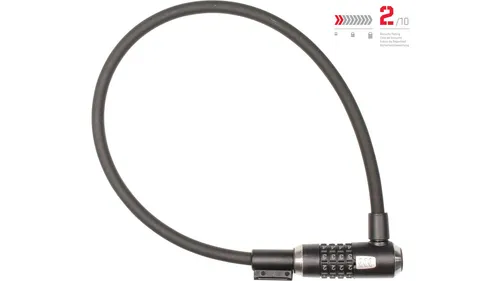 Kryptonite - Kryptoflex? 1265 Combo Kabelschloss (65cm) - schwarz