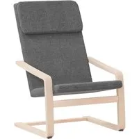 vidaXL Relaxsessel Dunkelgrau