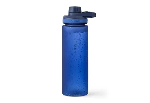 Vinsun Trinkflasche Sportflasche 750ml - Wasserflasche BPA frei & Kohlensäure geeignet, Auslaufsicher, bruchsicher, wiederverwendbar, leicht, Tritan Flasche