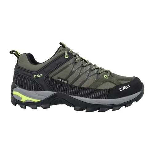 CMP Rigel Low Trekking Shoes WP - Wasserfeste Wanderschuhe für Herren - Wanderschuhe mit hervorragender Traktion und Komfort, ideal für Outdoor-Abenteuer. Die Rigel Low bieten Stabilität dank Knöchelstütze und sind aus robustem Ripstop-Material gefertigt.