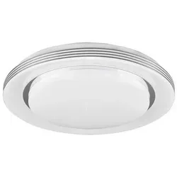 Xxxl Led-Deckenleuchte Atria - Moderne Innenbeleuchtung - Stylische 7.5 cm Deckenleuchte aus Kunststoff in Weiß, perfekt für die Esstischbeleuchtung und energieeffizient.