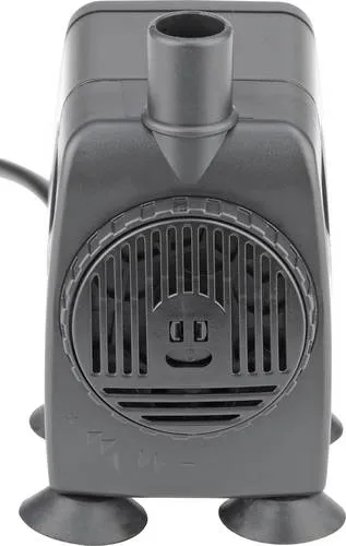 Pontec PondoCompact 600 Zimmerbrunnenpumpe 600 l/h 1.3m - Wasserpumpen für Indoor- und Outdoorwasserspiele, mit regulierbarem Wasserdurchlauf für individuelle Gestaltung.