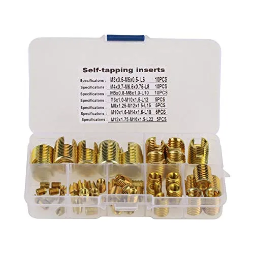 Schrauben & Muttern Gold von Hilitand