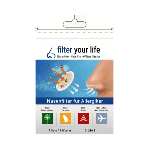 Filter YOUR LIFE Nasenfilter für Allergiker 7X2 St von IMP International Medical Products