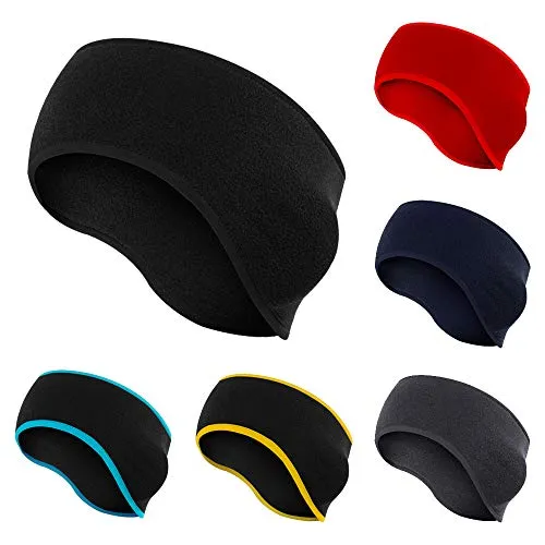 axy Sport Stirnband Winter Ohrenwärmer Headband für Joggen Wandern Radfahrrad Radsport Haarband Kopfband Sportband Ohrenschutz Stirnbänder Warm Herren Damen (Schwarzblau)