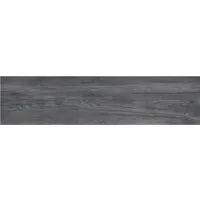 Bodenfliese Feinsteinzeug Oak Grau 90 cm x 22,5 cm