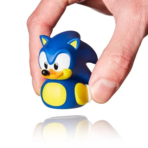 TUBBZ Mini Sonic The Hedgehog Sammelbare Vinyl-Gummiente - Offizielles Sonic The Hedgehog-Merchandise - Kinderfernsehen, Filme & Videospiele