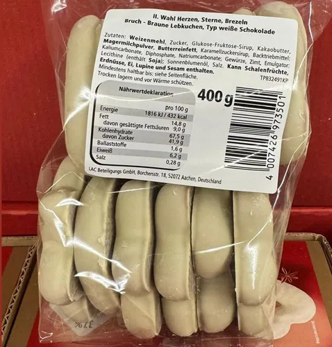 Herzen Sterne Brezeln von Lambertz