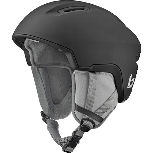 Bollé Atmos Pure Skihelm - Schwarz Matt L 59-62 - Skihelme & Snowboardhelme mit Inmold-Konstruktion für Leichtigkeit und Komfort. Ausgestattet mit Click-to-Fit-System und MIPS für optimale Sicherheit und Anpassungsfähigkeit auf der Piste.