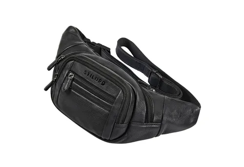 STILORD 'Dublin' Herren Bauchtasche aus Leder von STILORD