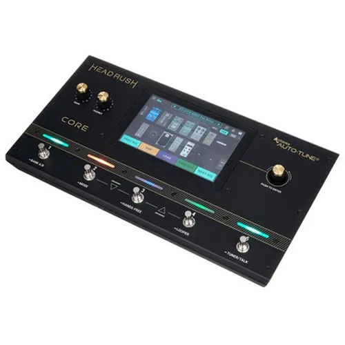 HeadRush Core - Gitarre und Vocal Multi Core Effekt Amp Modelling Prozessor - Leistungsstarker Gitarren- und Vocal-Prozessor mit 7