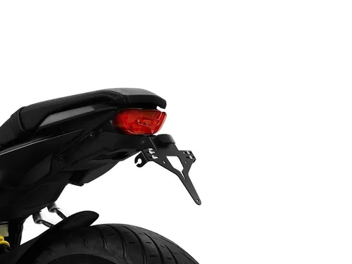 ZIEGER Kennzeichenhalter für Honda CB 650 R & CBR 650 R 2019-2020 - Hochwertiger Kennzeichenhalter in elegantem Schwarz, inklusive Montagematerial für eine einfache Installation. Perfekt für Motorradliebhaber!