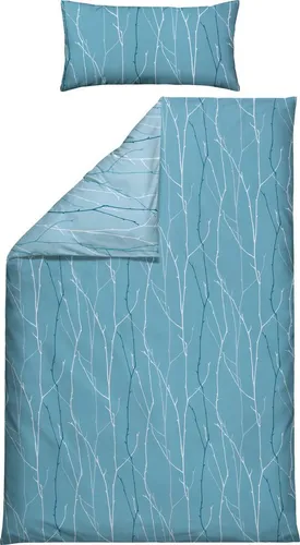 REDBEST Wendebettwäsche Microfaser-Satin 2-teilig - Wendebettwäsche von REDBEST aus hochwertigem Microfaser-Satin. Das moderne Grafikdesign sorgt für frischen Wind im Schlafzimmer. Pflegeleicht, atmungsaktiv und schnelltrocknend für ein angenehmes Schlafgefühl.