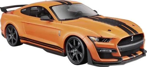 Maisto Ford Mustang Shelby GT500 1:24 Modellauto - 20 cm, sortiertes Design und Farbe, ideal für Sammler und Fans von Muscle Cars