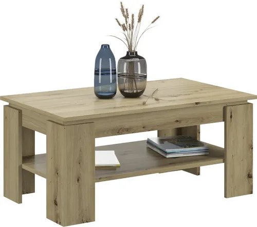 Couchtisch >Titan< in Artisan Eiche - 100x45x60cm (BxHxT)