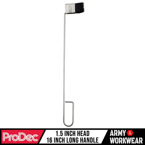 Prodec Heizkörper Bürste 40.6cm Lang Starker Draht Griff 3.8cm Flag Pinsel Trade