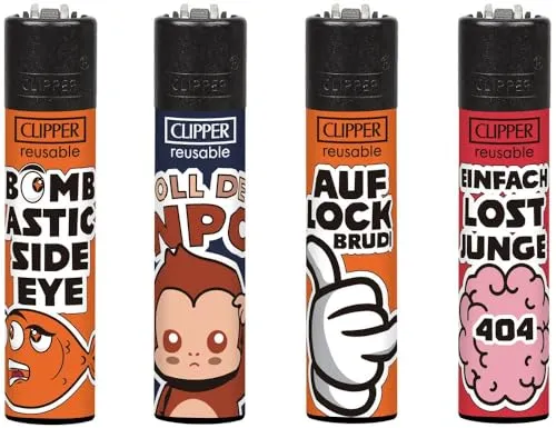 Clipper Feuerzeug Quartal 1/2025 (Einfach Lost)